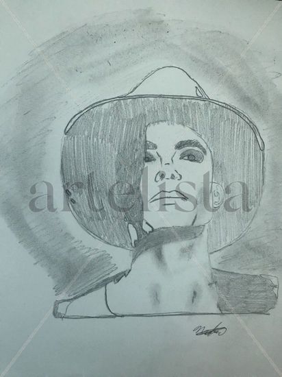 Dibujo lápiz Michael Jackson Pencil