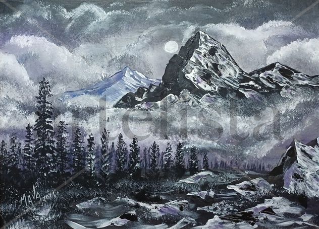 Paisaje Negro