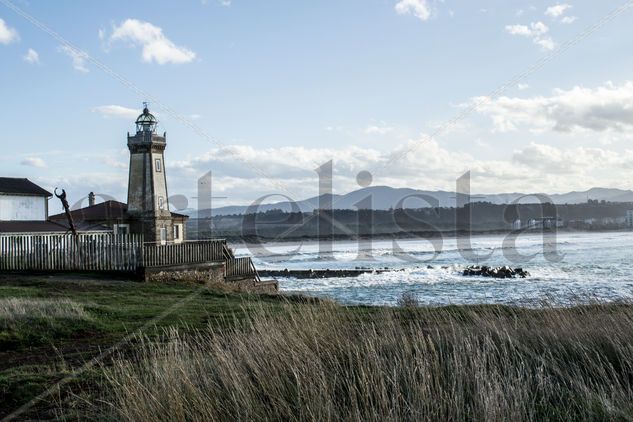 Faro de San Juan (Avilés - Asturias) Naturaleza Color (Digital)