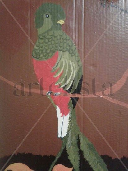 Quetzal Acrylic Others Animals