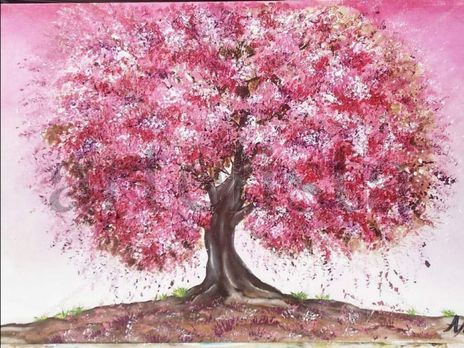 Árbol rosa