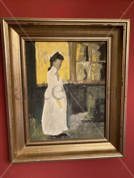 Mujer de blanco