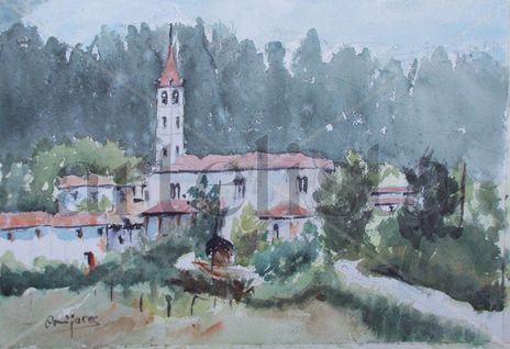 Miravalles,iglesia