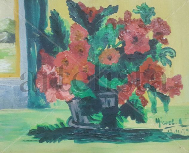 Flores sobre la Mesa