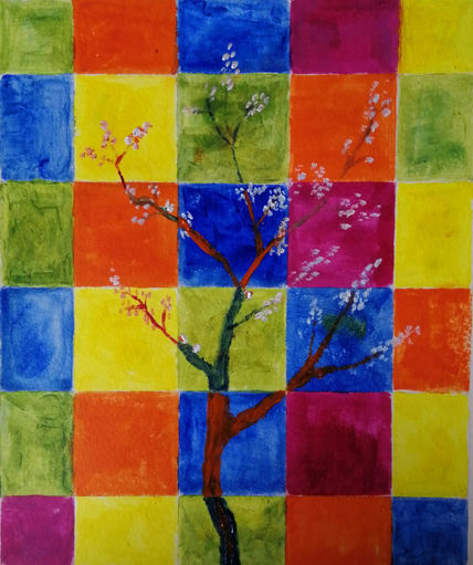 Almendro en flor