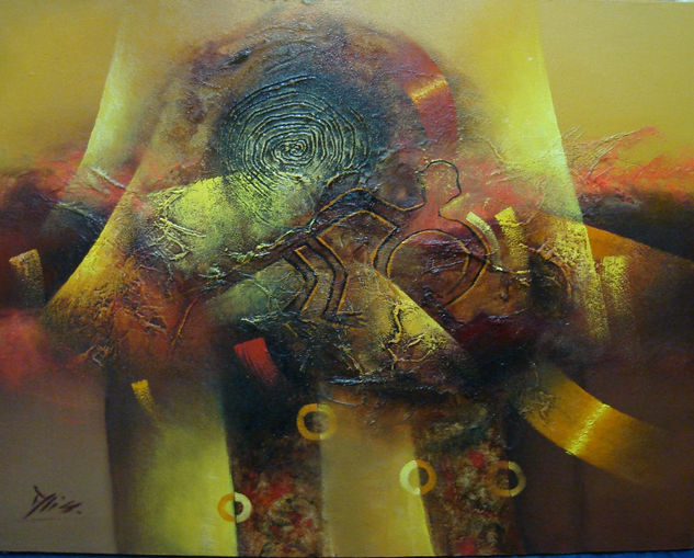 homenaje a nazca II Oil Canvas Others