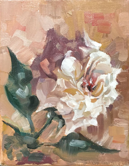 Roses Oil Canvas Floral Painting