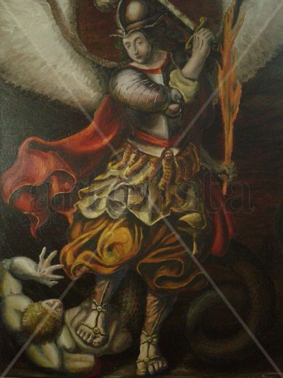 Arcangel Miguel Oil Canvas Others