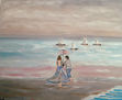 pareja playa