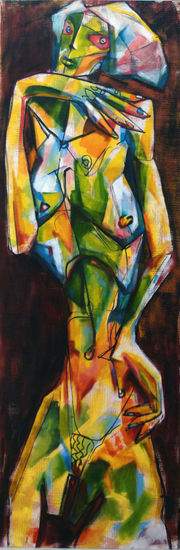 Jis Oil Canvas Nude Paintings