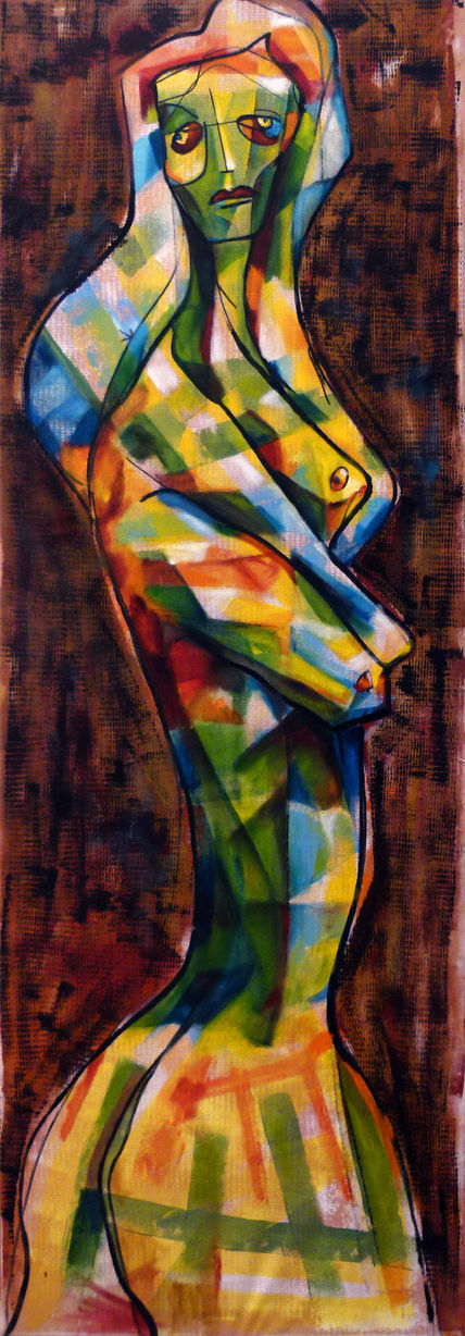Mujer de brazos...