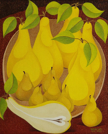 Pears and pears Óleo Lienzo Bodegones