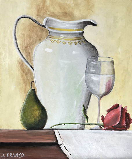 PRESENTACION Oil Panel Still Life Paintings