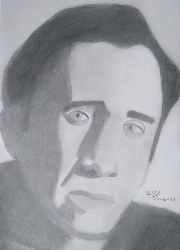 Retrato de Nicolas Cage