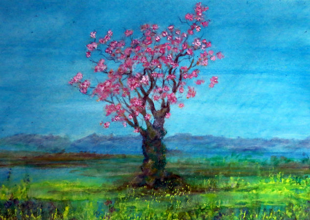 LA SEMILLA  DEL ÁRBOL Watercolour Paper Landscaping