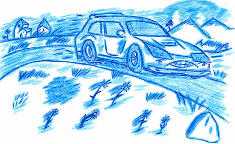 Rallye azulado
