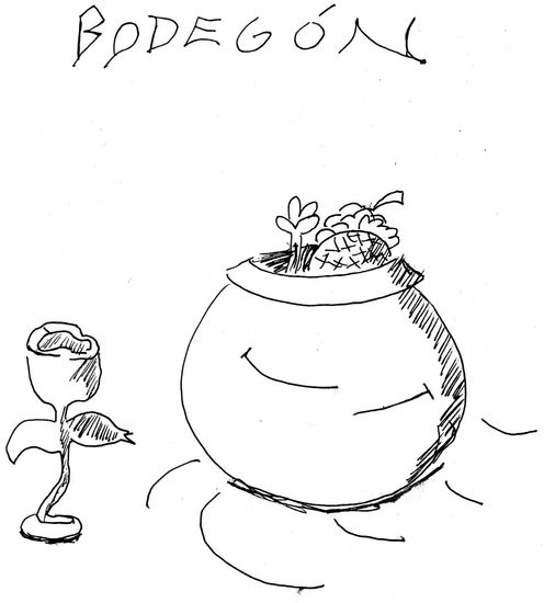 bodegon simple Ink