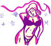 sexy rubia en slingshot