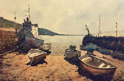 Muelle y barcos...