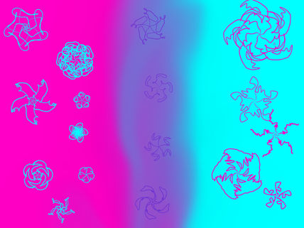 Corales de colores