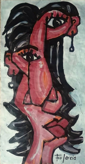 GITANA Acrylic Paper Figure Painting