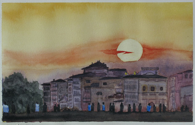 Edificios2 Watercolour Paper Landscaping