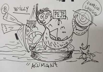 Peje, croquis, año...