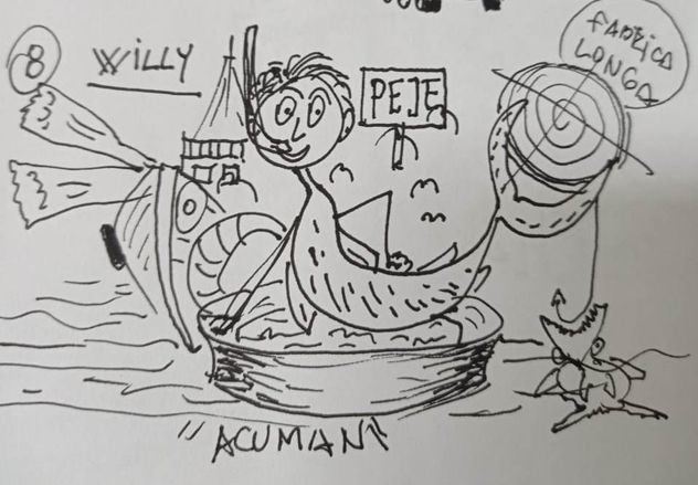 peje, croquis, año 2016, constitucion, chile.