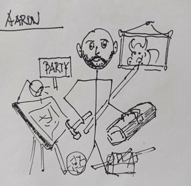 aaron, croquis, año 2016, constitucion, chile.