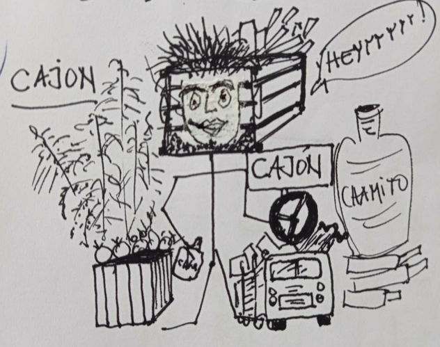 cajon, croquis, año 2016, constitucion, chile.