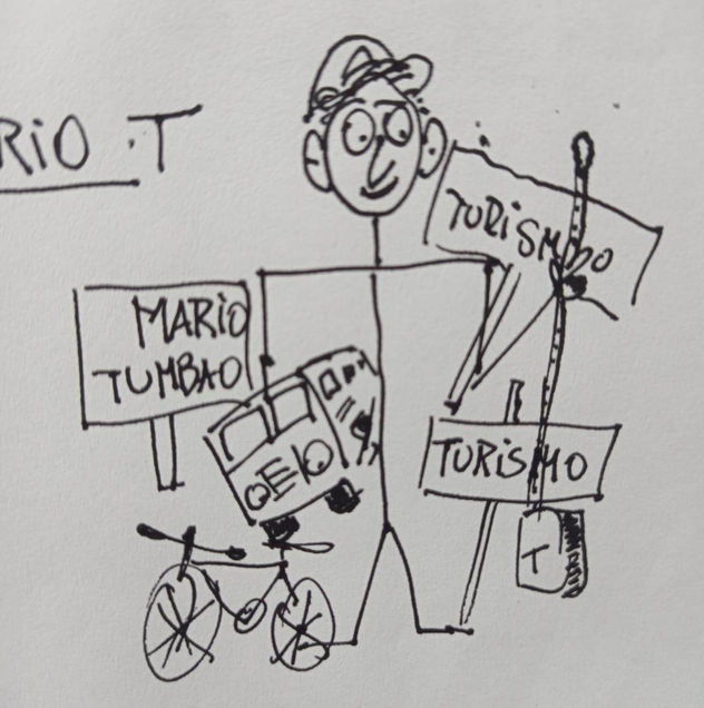 mario, croquis, año 2016, constitucion, chile.