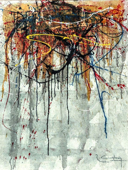 " Dripping entre siglos III" Mixed media Canvas Others