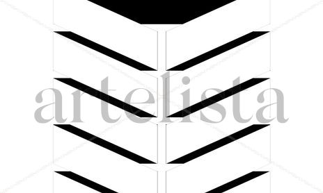 Monochromatic abstract geometric