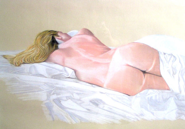 Desnudo Pastel Cartulina Desnudos