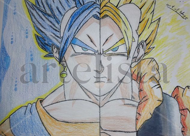 Vegeto | Gogeta Lápiz