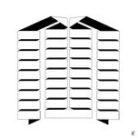 Monochromatic abstract geometric thumbnail 2