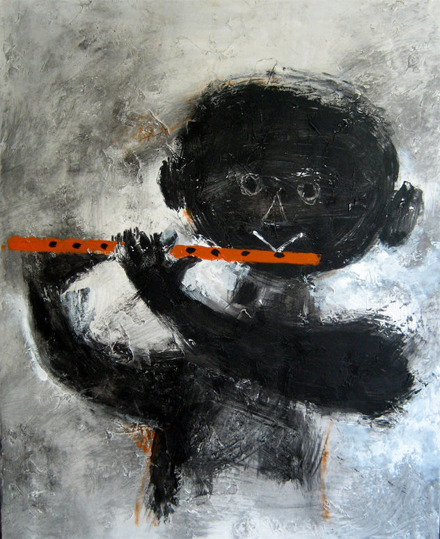 Elegua Flautista No.1