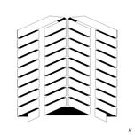 Monochromatic abstract geometric thumbnail 1