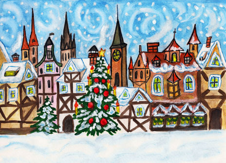 Christmas in old...
