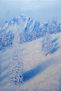 Anastasia Woron:"El Invierno en las Montañas"-Óleo Original Firmado (60x90cm.)2021
