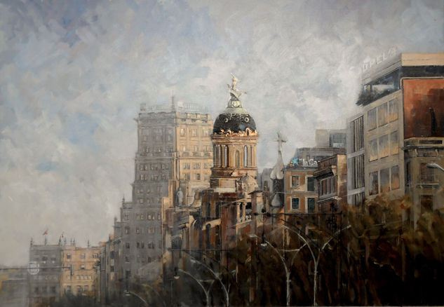 Barcelona 2014 Oil Canvas Landscaping