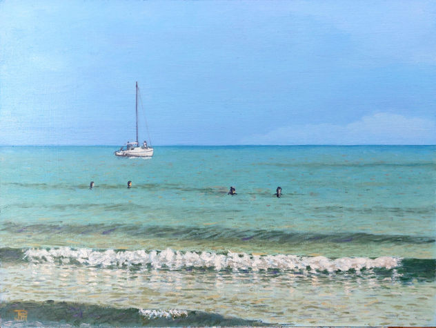 VELERO EN LA PLAYA III