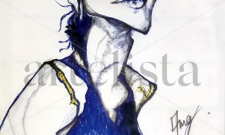 Blue Portraits