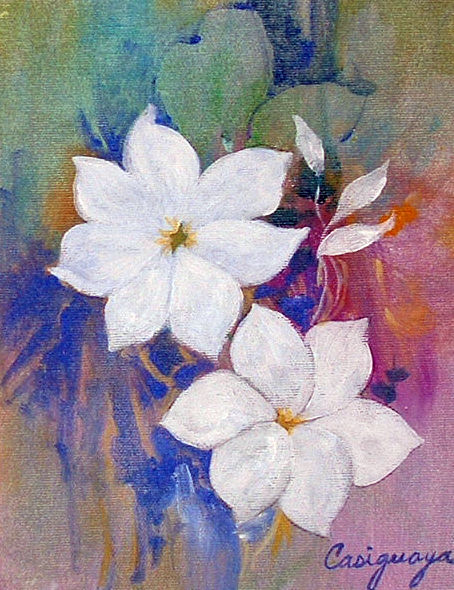 ¿No es esta sierra como una flor con hojas de montes,