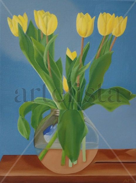 Tulipanes amarillos