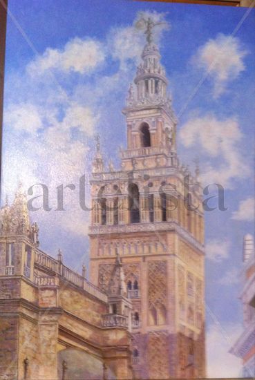 La Giralda Oil Canvas Landscaping