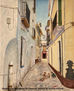 Callejón de la antigua Sevilla