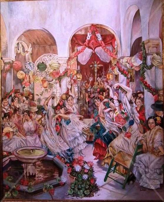 Cruz de Mayo en Sevilla