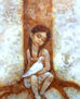 La niña de la paloma