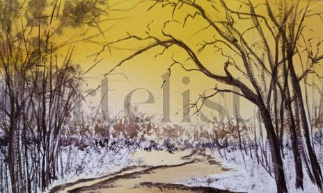 Paisajes -acuarela